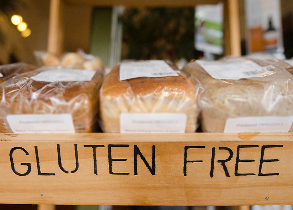 Gluten Free bread rack