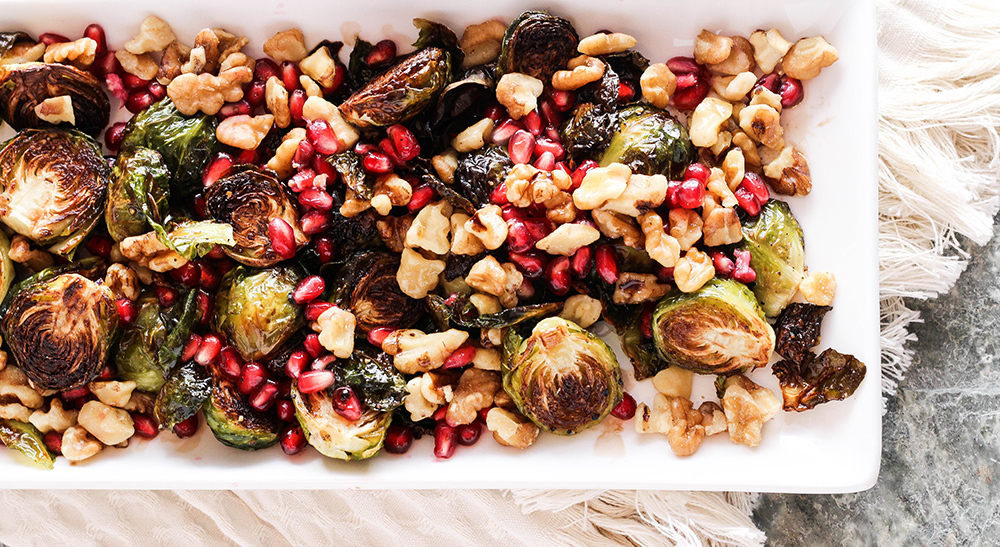 Brussels Sprouts 7 Pomegranate Salad CROPPED