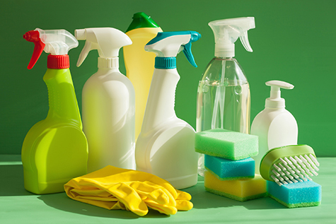 cleaning items household spray brush sponge glove