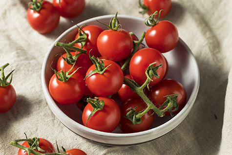 Red Organic Raw Tomatoes