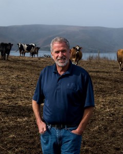 Albert Straus, organic dairy farmer and founder and CEO of Straus Family Creamery