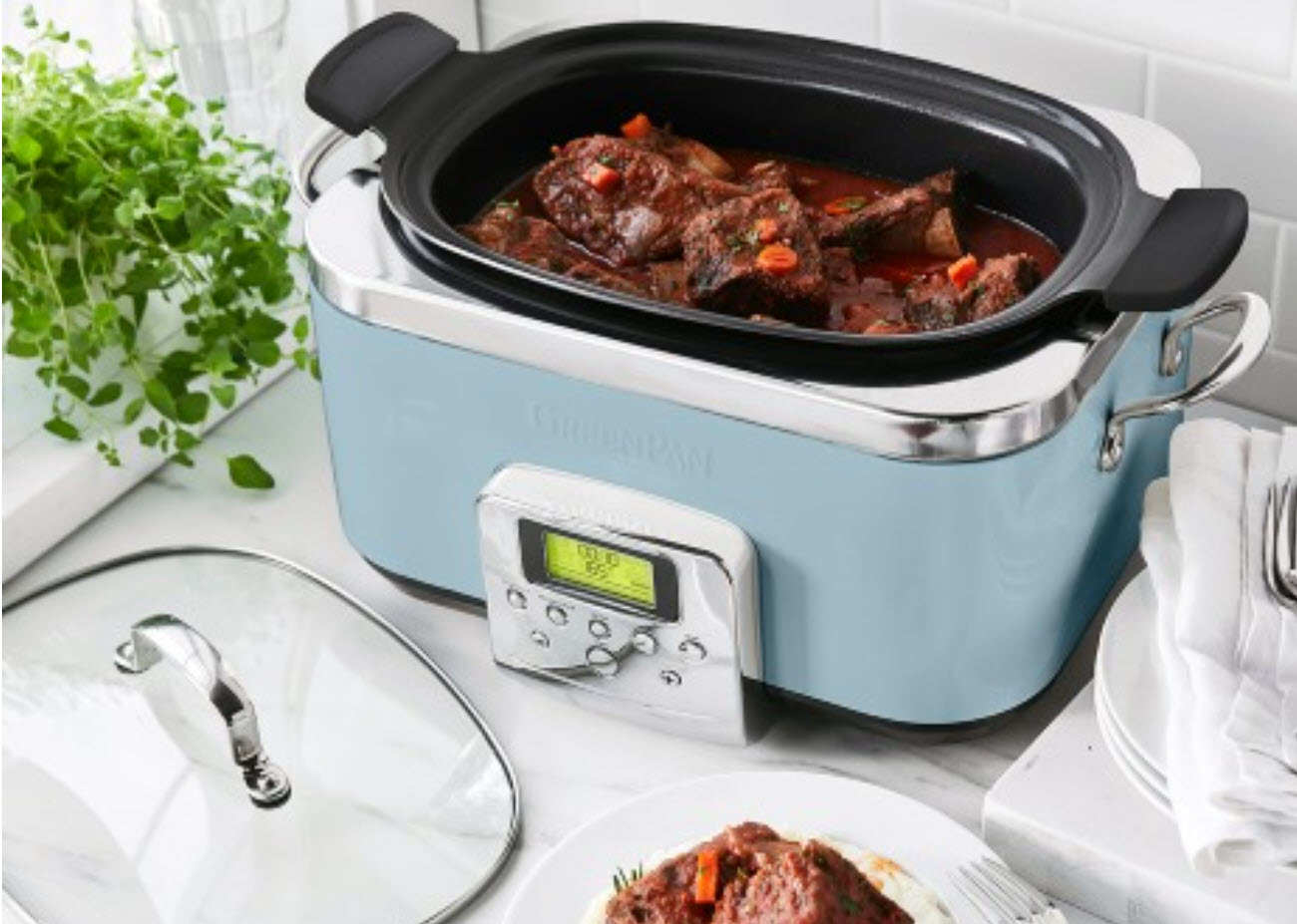 GreenPan Slow Cooker Giveaway Winner FoodTrients